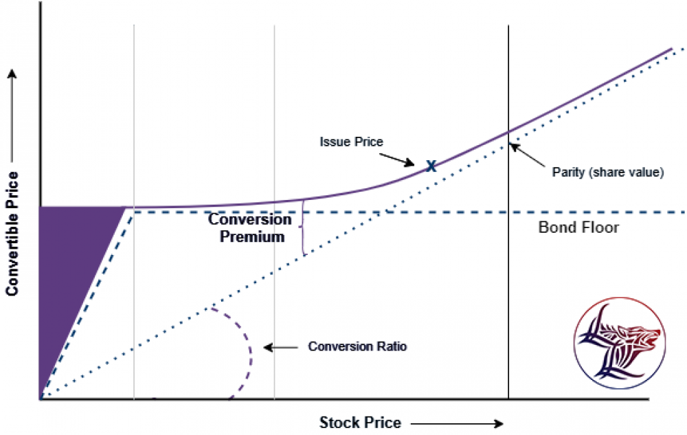 Understanding the conversion value of convertible bonds